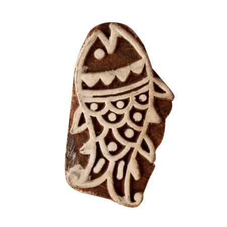 Set of 1 Piece New Wooden Printing Block